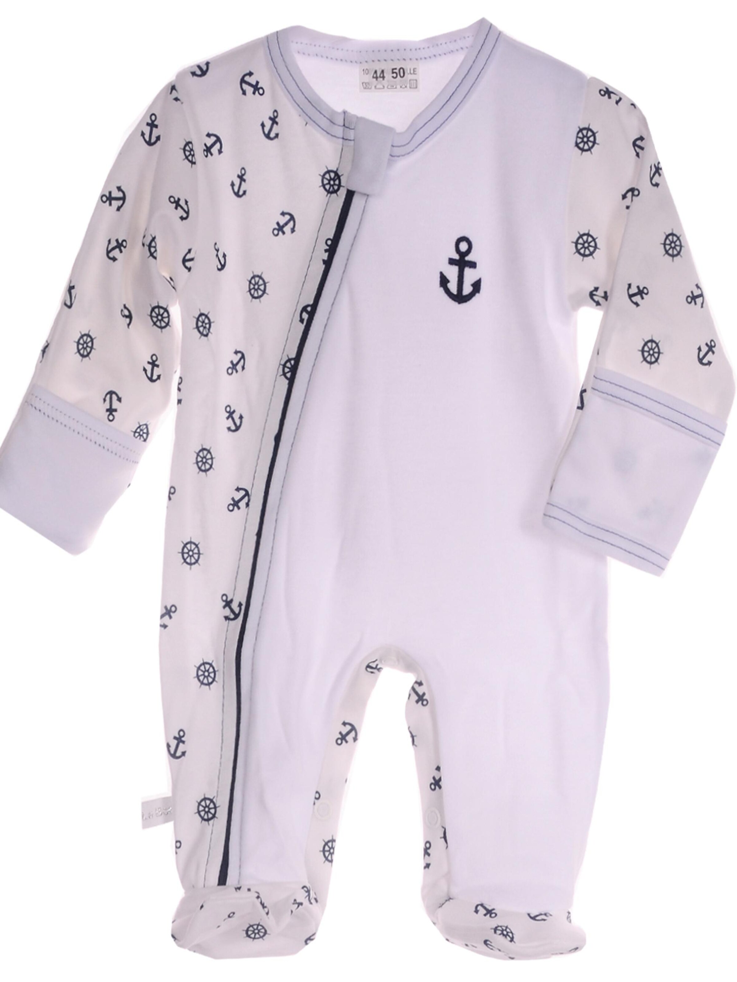 La Bortini Overall‌‌‌‌ in Weiß: Vorderseite