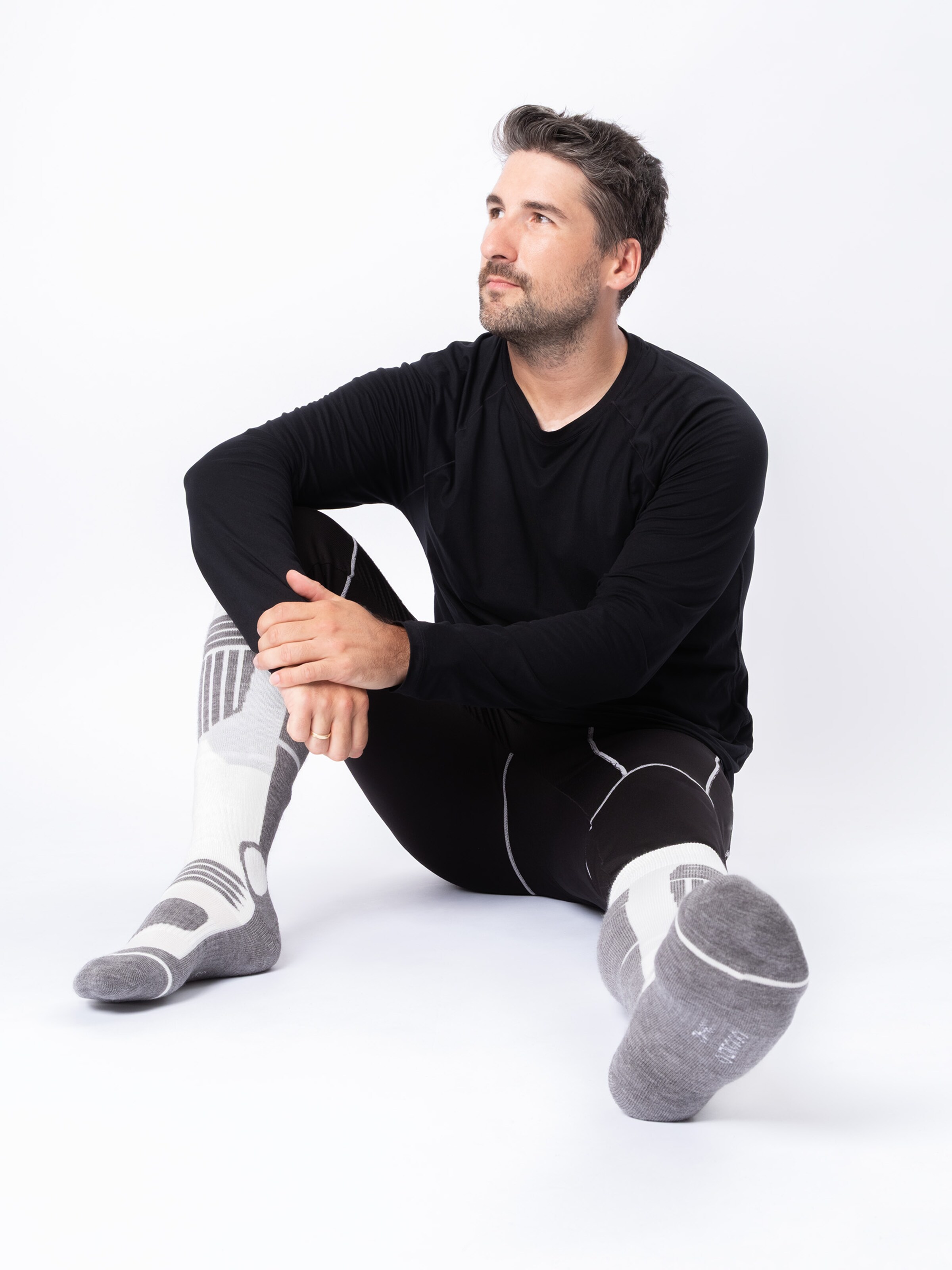 Occulto - Calcetines deportivos 'Ski Felix' en negro