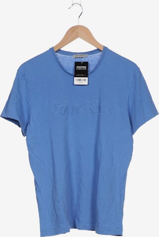 Calvin Klein Jeans T-Shirt L in Blau: predná strana