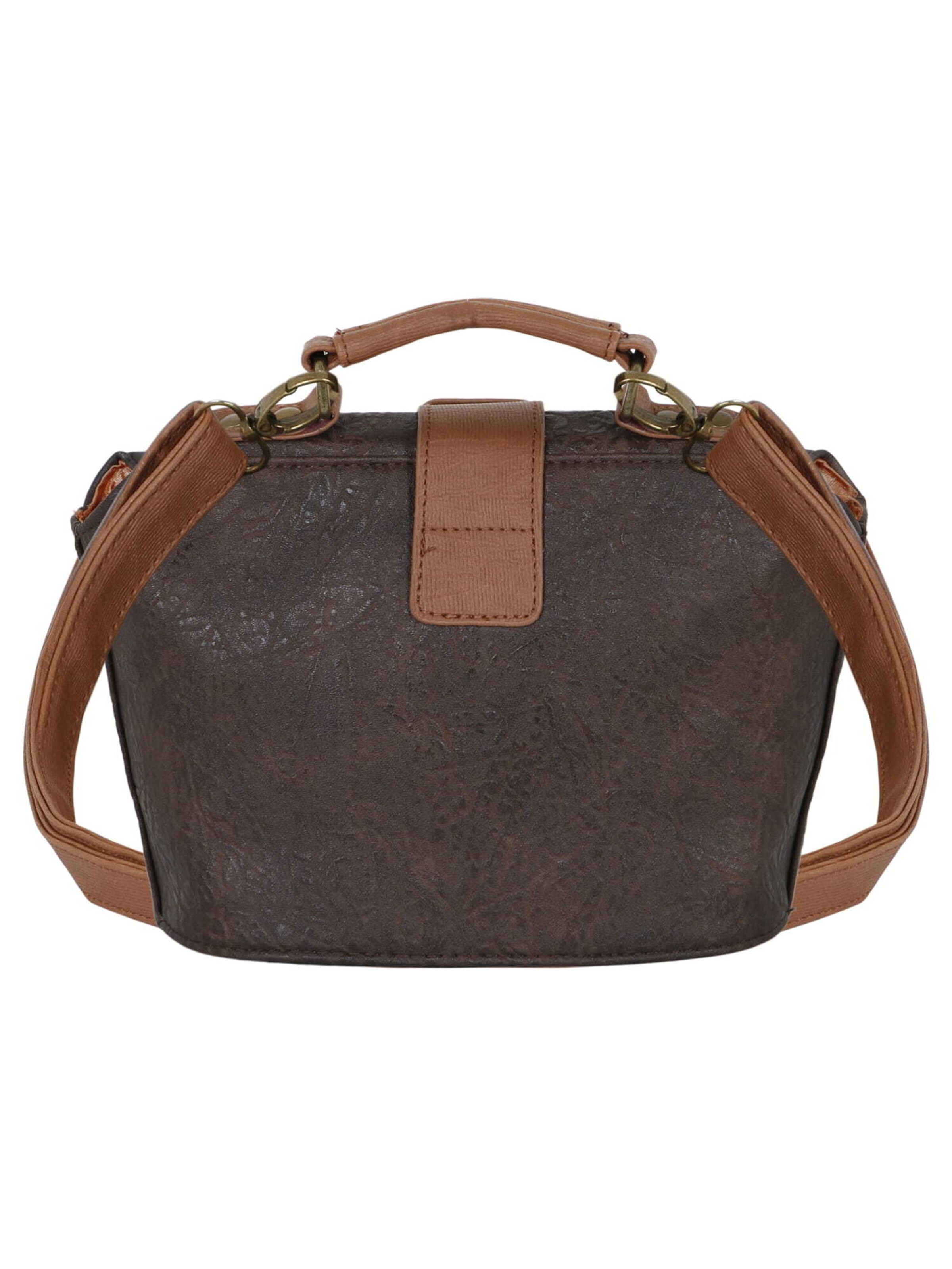 Warner Bros Umhängetasche 'Hogwarts' in Braun