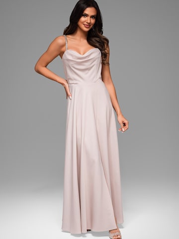 Ombre Abendkleid‌‌‌‌‌‌‌‌‌ in Beige