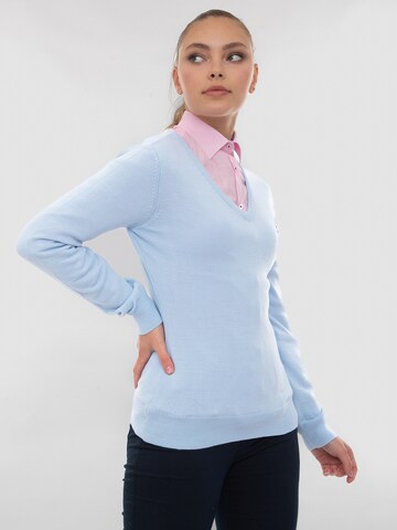Sir Raymond Tailor Sweater 'Verty' in Blue