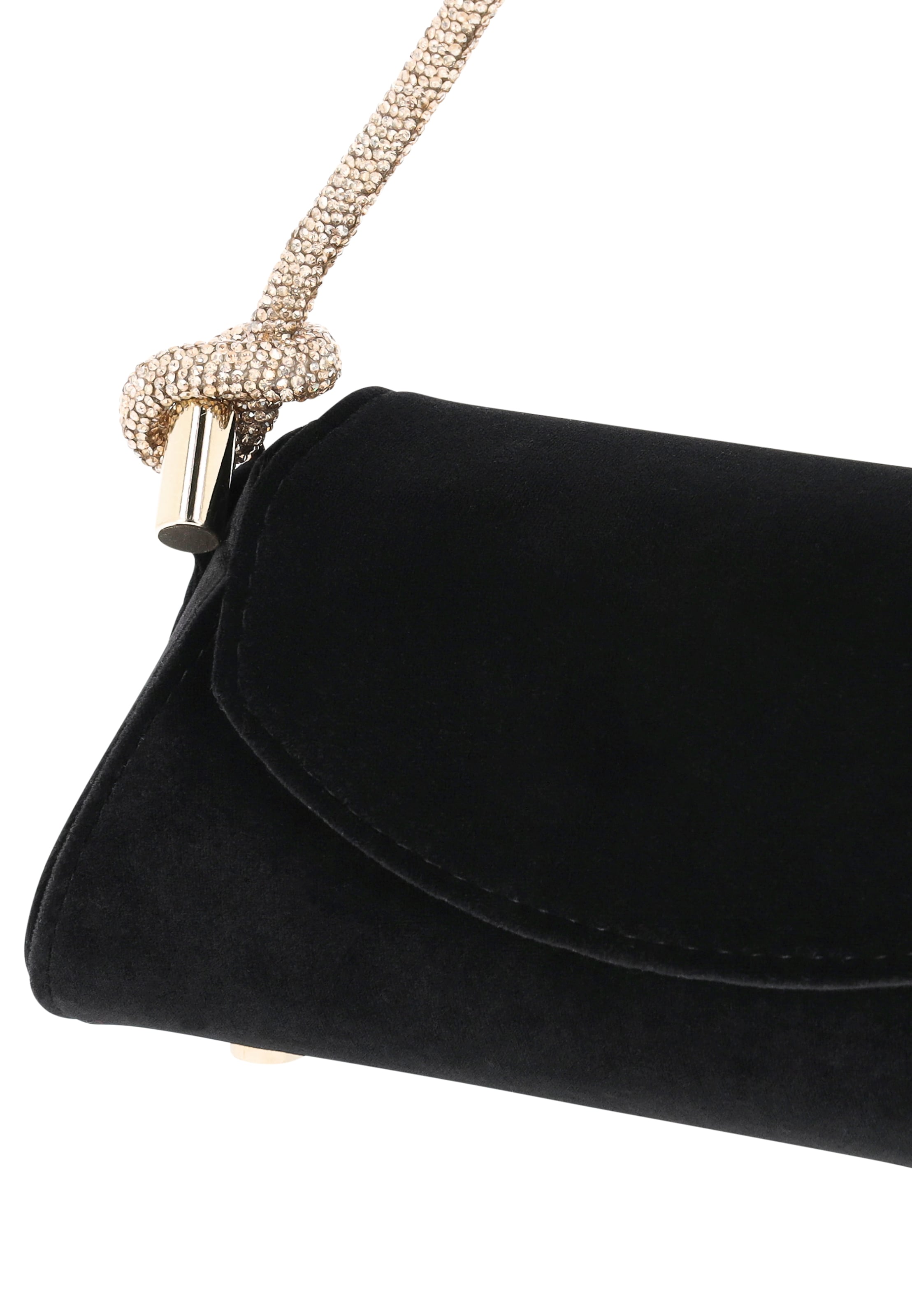 faina Clutch in Schwarz