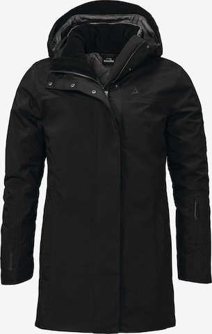 Schöffel Outdoorjacke 'Barth' in Schwarz: predná strana