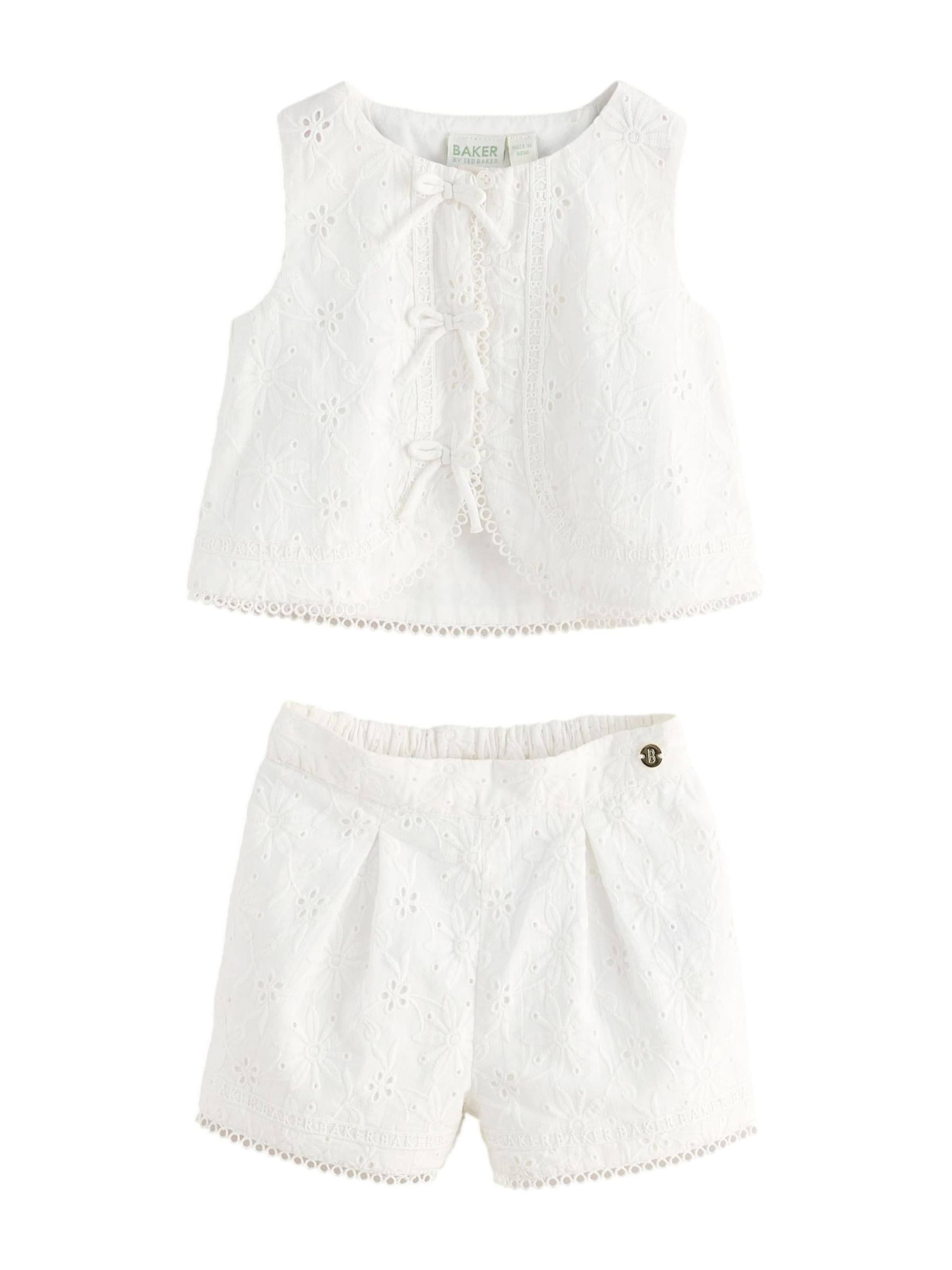 Baker by Ted Baker Set i vit: framsida