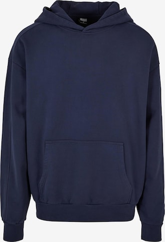 Urban Classics Sweatshirt in Blue: front