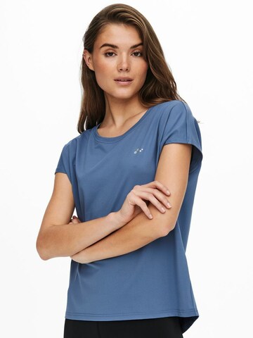 ONLY PLAY T-Shirt 'AUBREE' in Blau