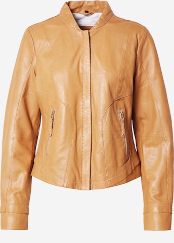 FREAKY NATION Between-Season Jacket 'Vera' in Beige: front