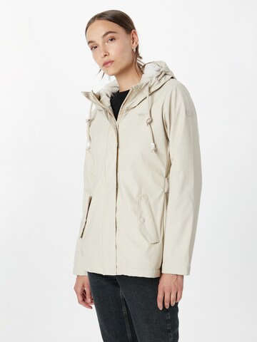 Ragwear Between-Season Jacket 'MARGGE' in Beige: front