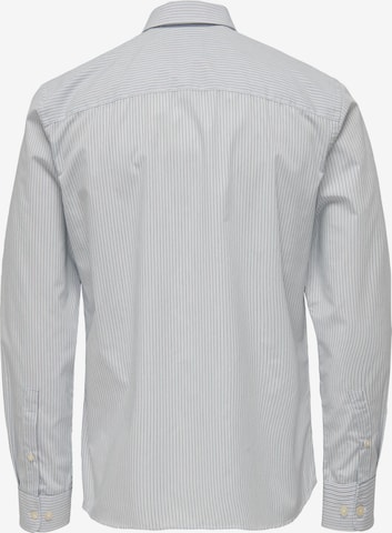 Slim fit Camicia di Only & Sons in bianco