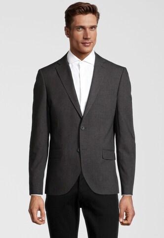 Steffen Klein Slim fit Blazer in Grey: front