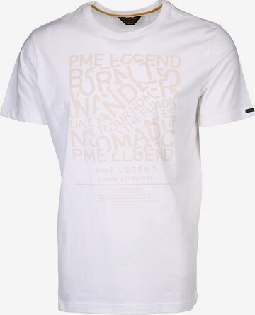 PME Legend Shirt in Wit: voorkant