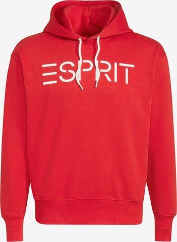 Sweat-shirt ESPRIT en rouge : devant