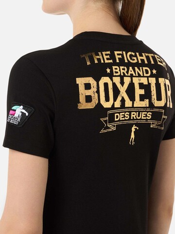 Boxeur des Rues Shirt 'Iconic Logo T-Shirt' in Black