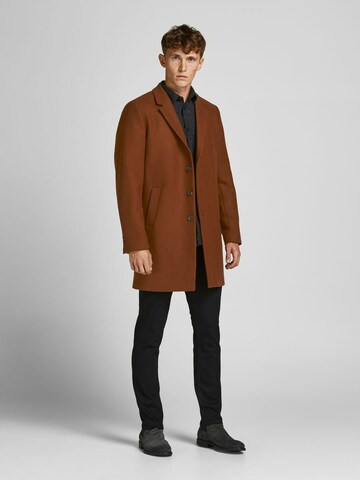 JACK & JONES Between-Seasons Coat in Brown