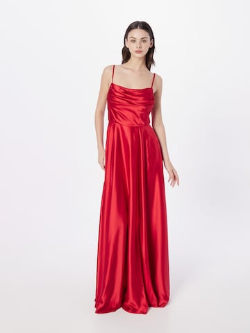 Laona Evening dress in Red: front