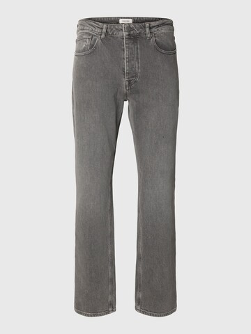SELECTED Regular Jeans 'SLH196-Ben Kori' in Grijs: voorkant