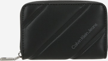 Calvin Klein Jeans Portemonnaie in Schwarz: predná strana