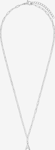 Lucardi Necklace in Silver: front