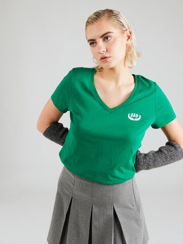 GAP - Camiseta en verde: frente