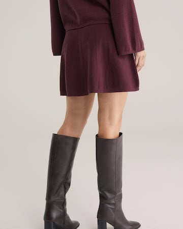 WE Fashion Юбка в Лиловый