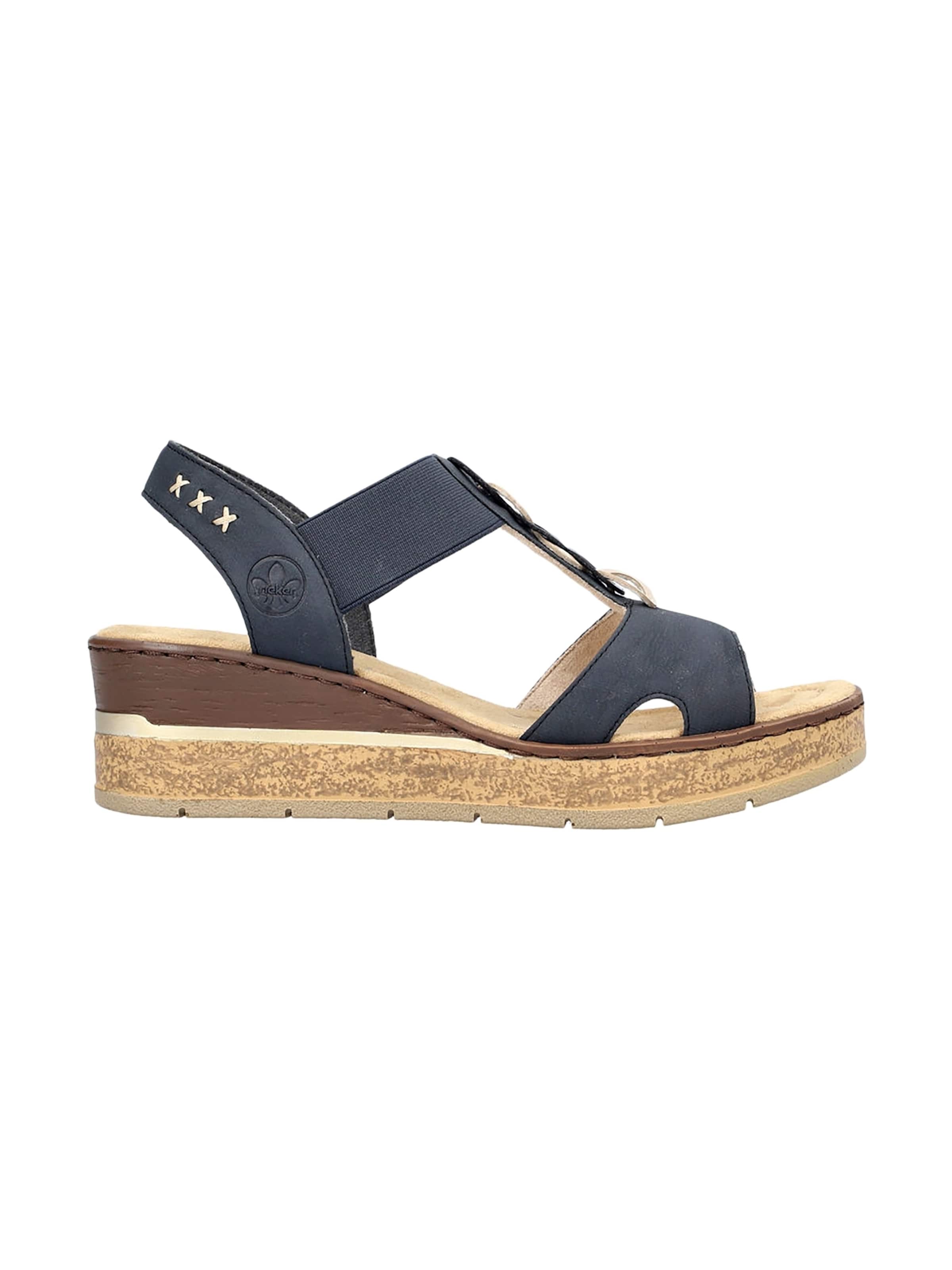 Sandalo di Rieker in blu