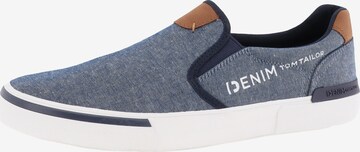 TOM TAILOR Sneakers in Blue: front