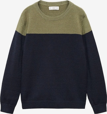 Pull-over MANGO KIDS en bleu : devant