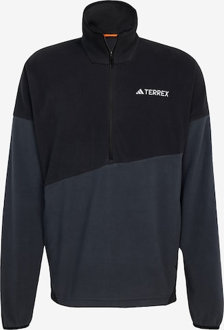 ADIDAS TERREX - Jersey deportivo 'Multi Climawarm Fleece' en gris: frente