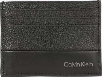 melns Calvin Klein Karšu maks: no priekšpuses