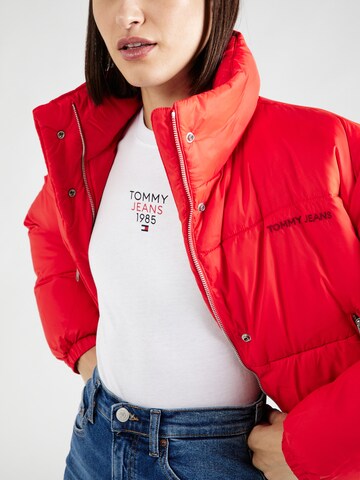 Tommy Jeans Koszulka 'ESSENTIAL' w kolorze biały