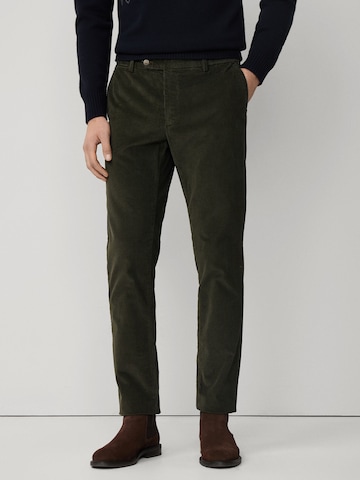 Hackett London Regular Hose in Grün: Vorderseite