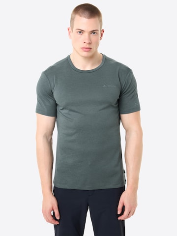VAUDE T-Shirt 'Essential' in Grün: Vorderseite