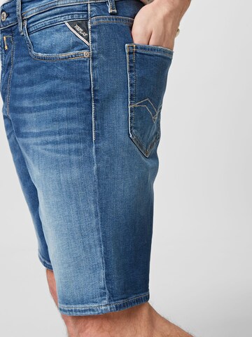 Regular Jeans 'GROVER' de la REPLAY pe albastru