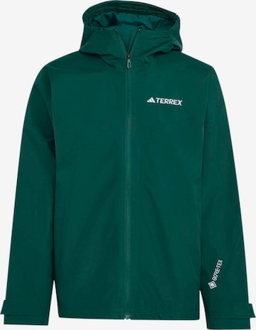 ADIDAS TERREX Vabaajajope 'Xperior', värv roheline: eest vaates