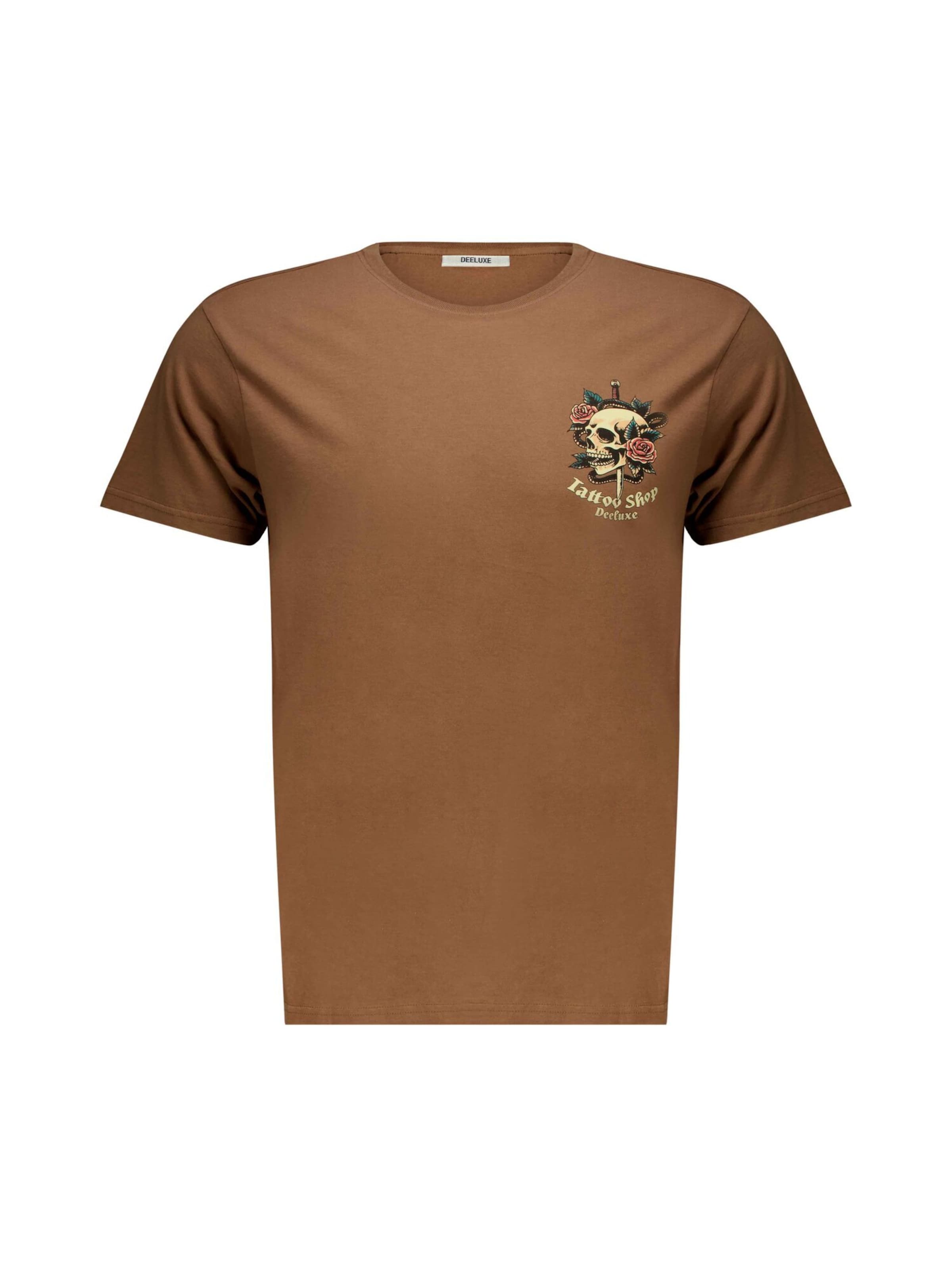 Deeluxe Shirt 'Toluca' in Bruin: voorkant