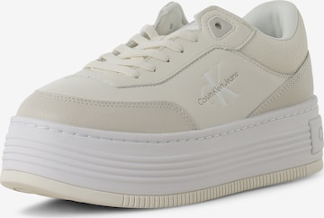 Calvin Klein Jeans Sneaker in Beige: predná strana