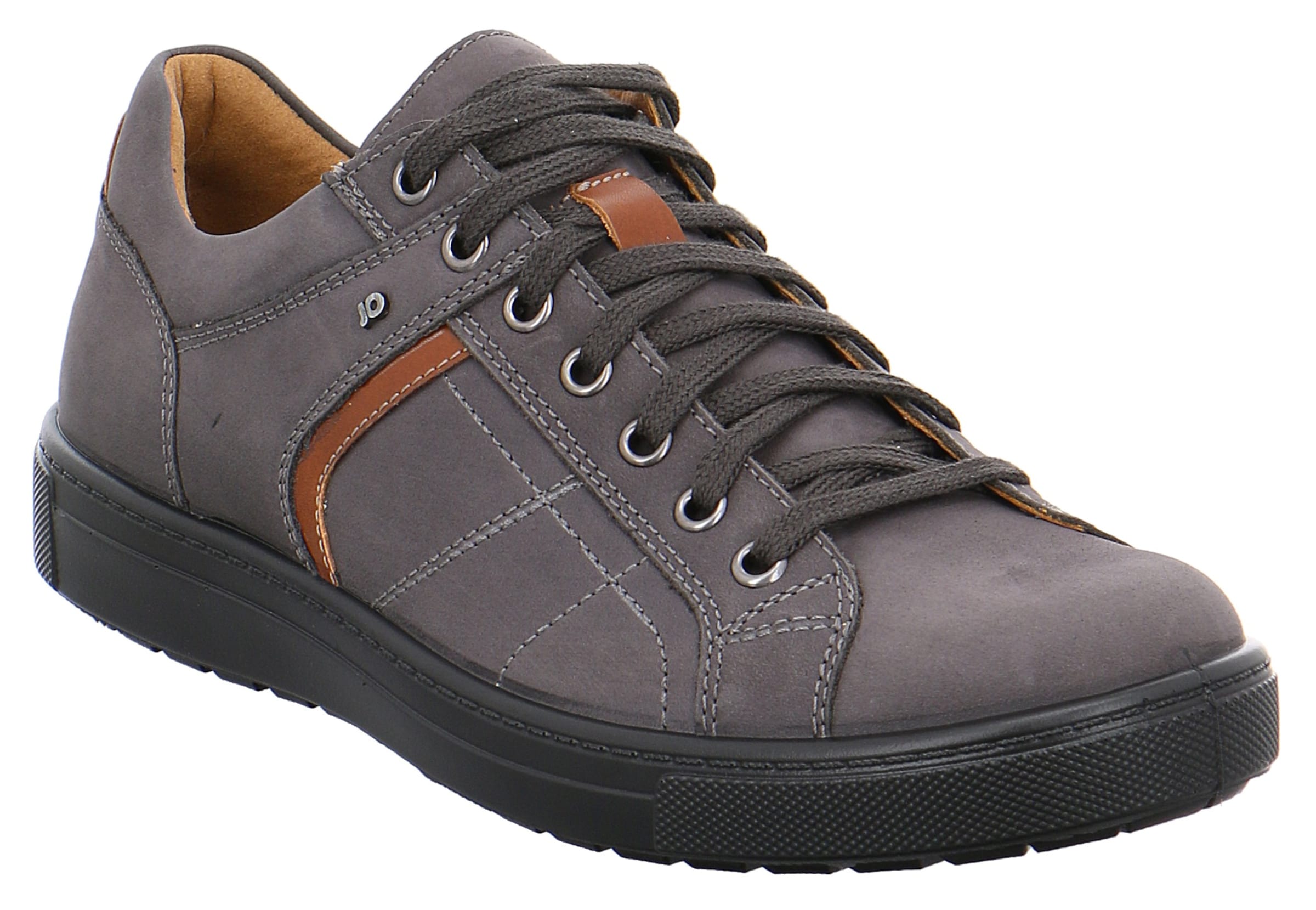 JOMOS Sportlicher Schnürschuh in Grau: Vorderseite