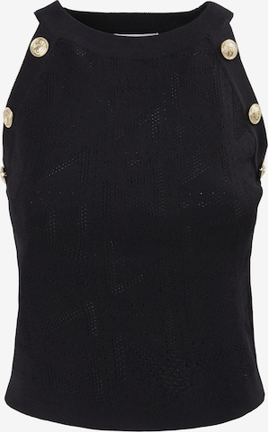 Tops en tricot Influencer en noir : devant