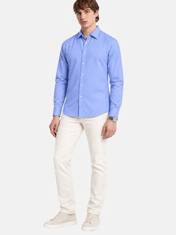 Michael Kors - Camiseta 'MICHAEL KORS ROYAL OXFORD SLIM FIT SHIRT CAMICIA' en azul