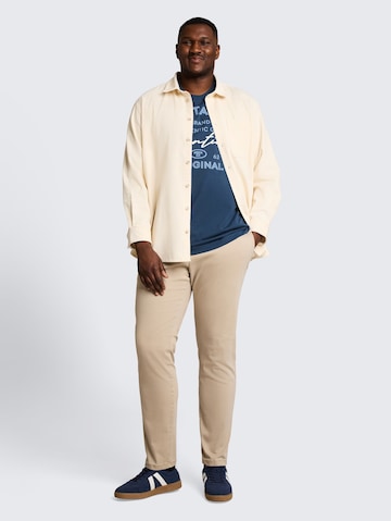 TOM TAILOR Men + Shirt in Blue