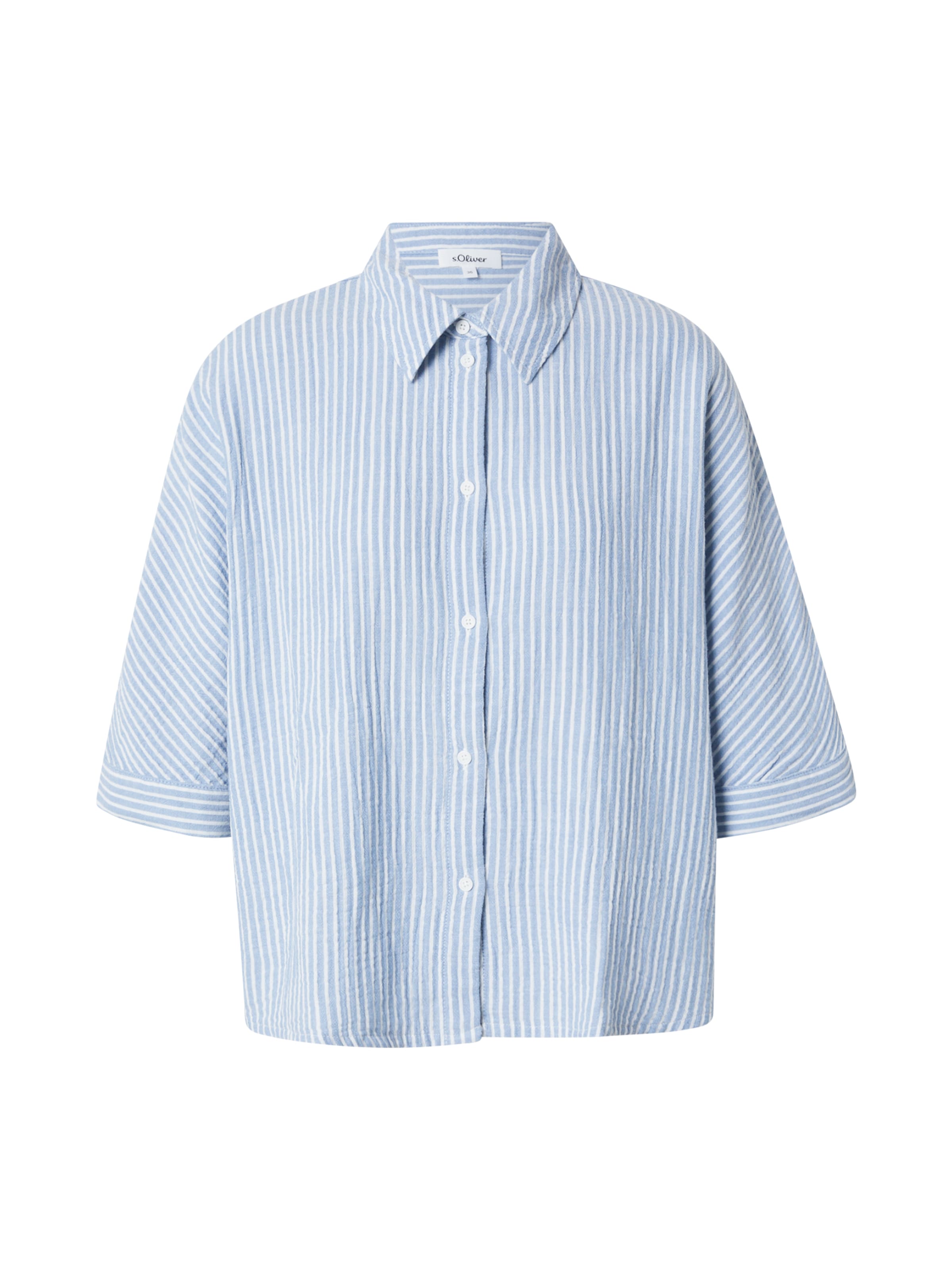 Camicia da donna di s.Oliver in blu: frontale
