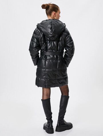 Koton Übergangsmantel in Schwarz