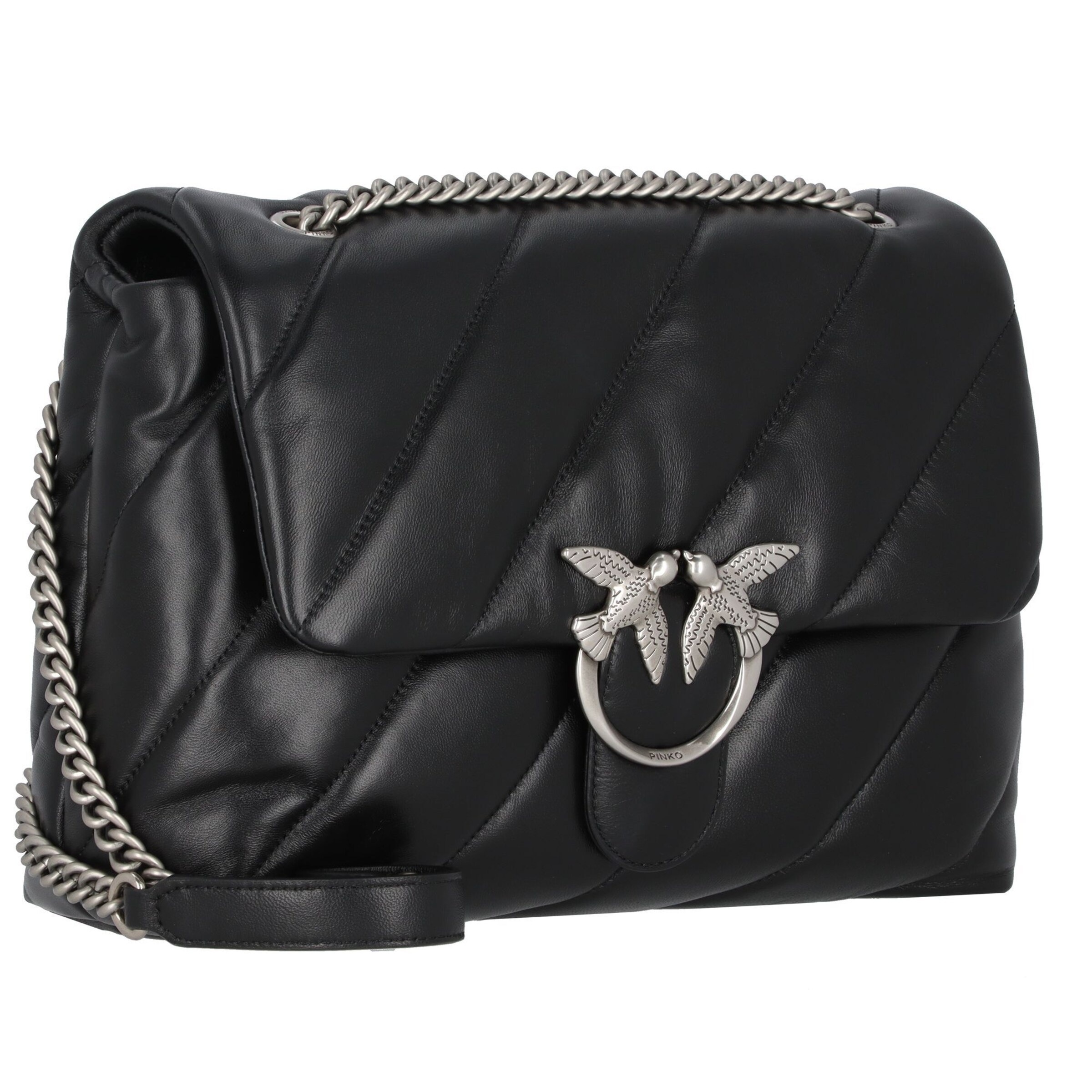 Borsa a tracolla 'Love' di PINKO in nero