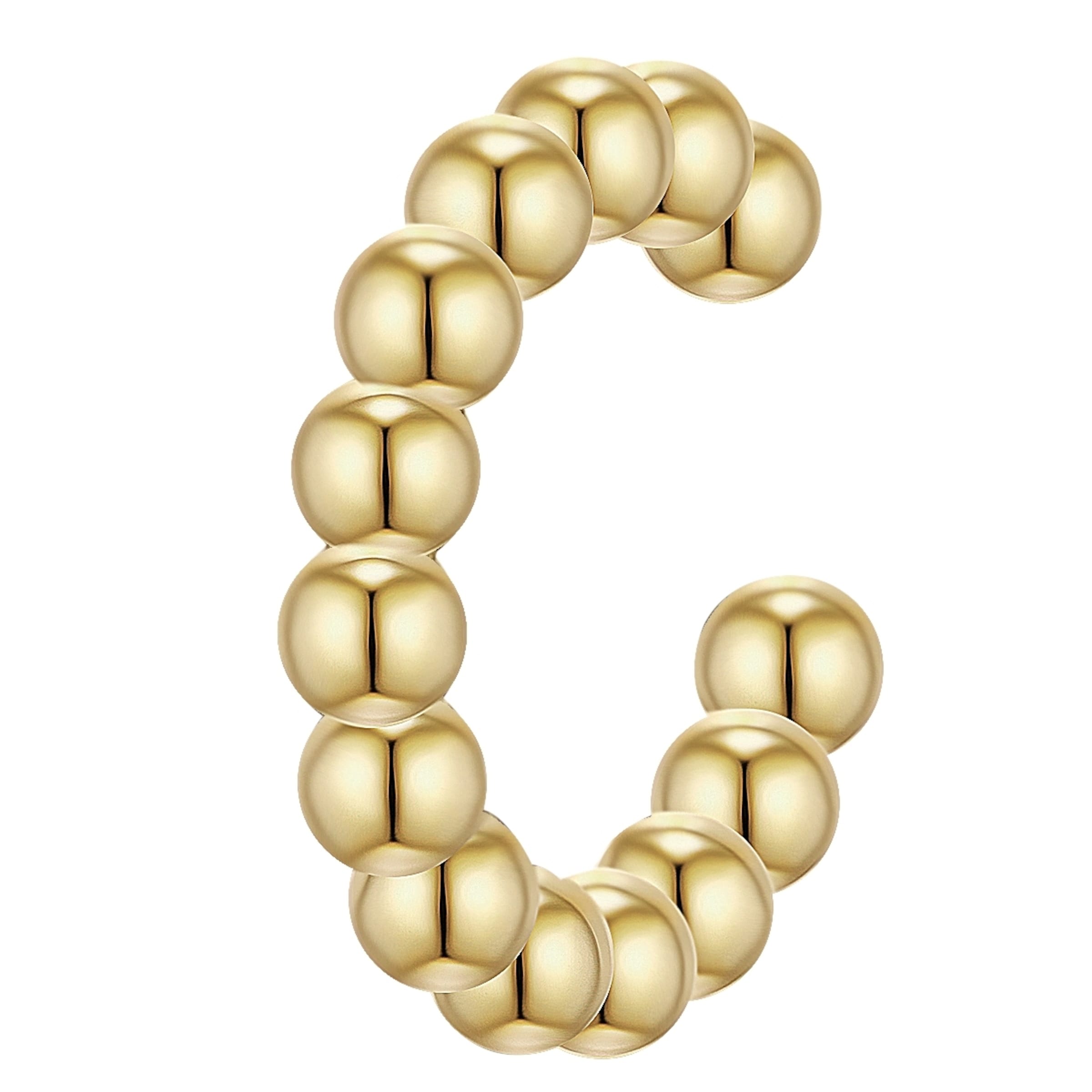 Boucles d'oreilles Glanzstücke München en or : devant