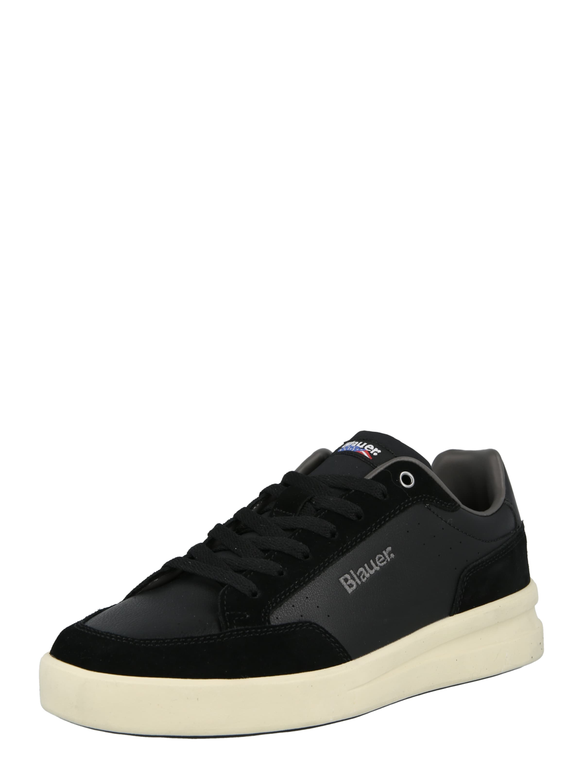 Blauer.USA Sneakers laag in Zwart: voorkant
