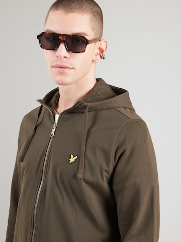 Lyle & Scott Ζακέτα φούτερ σε πράσινο