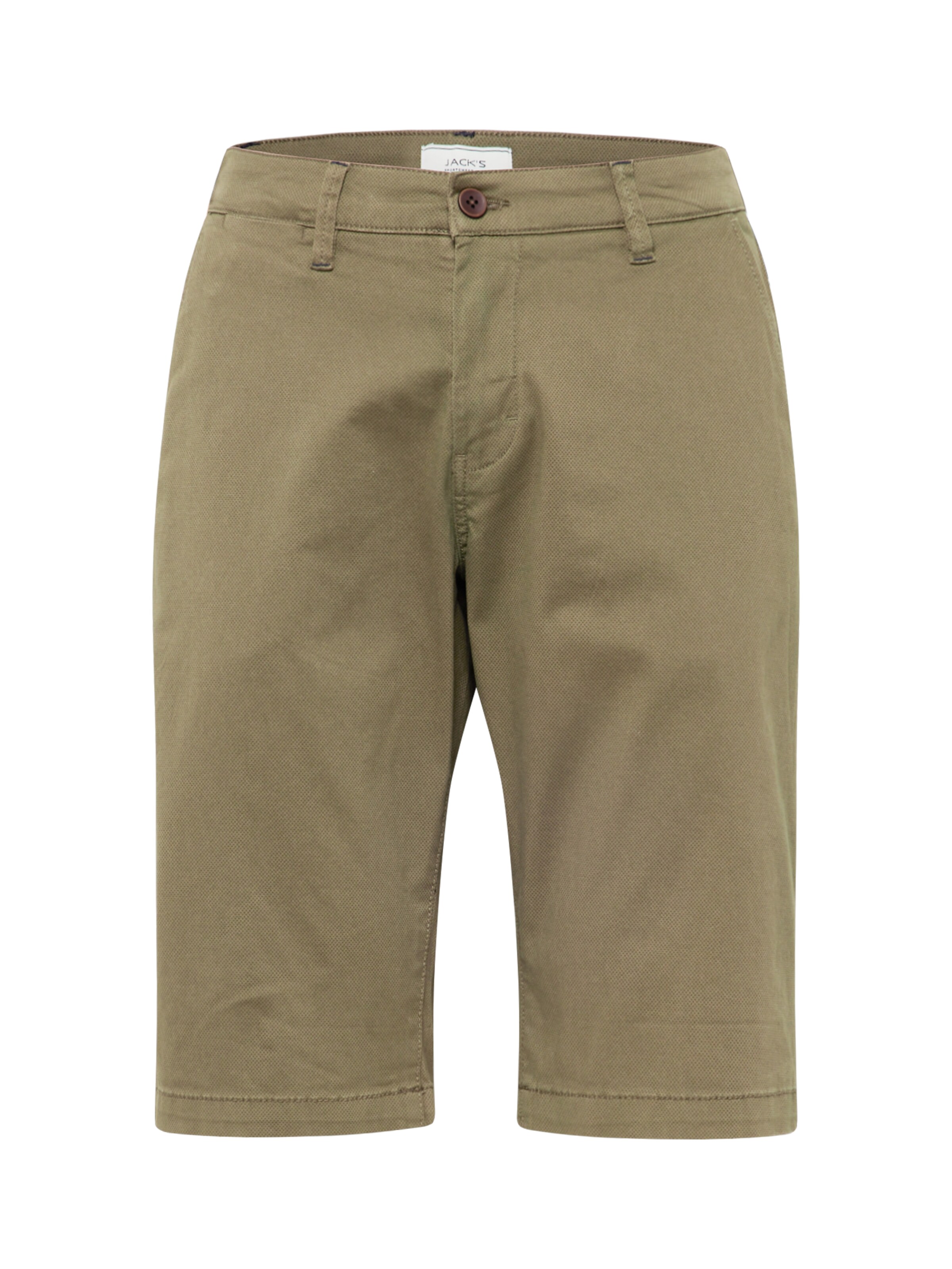 Jack's tavaline Chino-püksid, värv roheline: eest vaates