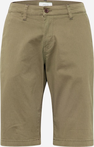 Regular Pantalon chino Jack's en vert : devant