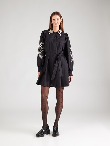 Abito camicia di YAS in nero: frontale